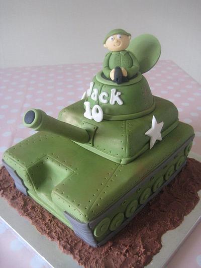 Army Tank Cake - Cake by Sugar Sweet Cakes