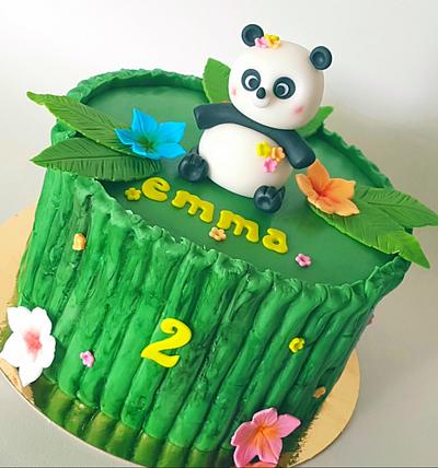 Birthday Panda - Cake by taartenlab1975