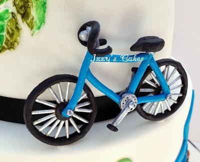 Edible bicycle! - Cake by The Rosehip Bakery