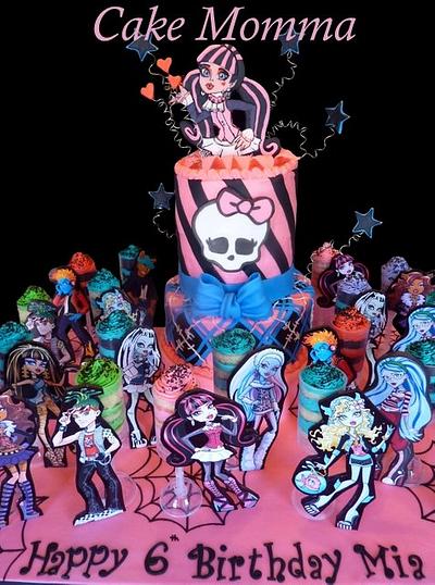 Monster High Mania!! - Cake by cakemomma1979