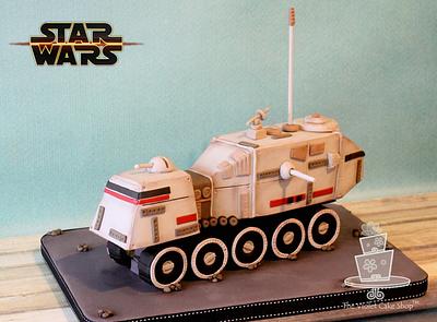 HAVw A6 JUGGERNAUT Turbo Tank for STAR WARS Collab - Cake by Violet - The Violet Cake Shop™