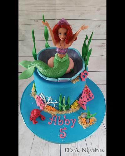 The Little Mermaid - Cake by Eliza's Novelties
