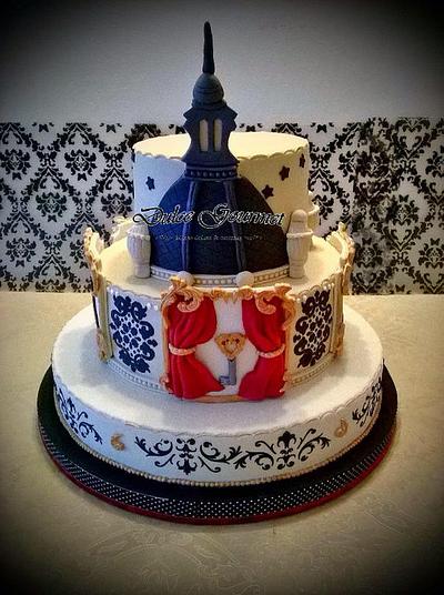 Cultural Conceptual cake - Cake by Silvia Caballero