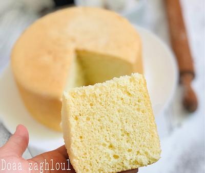 Vanilla spong cake - Cake by Doaa zaghloul 