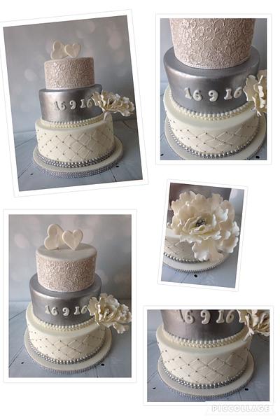 Wedding cake - Cake by Jenny