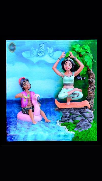 Jasmine&Aladdin - Cake by Arzu Altan
