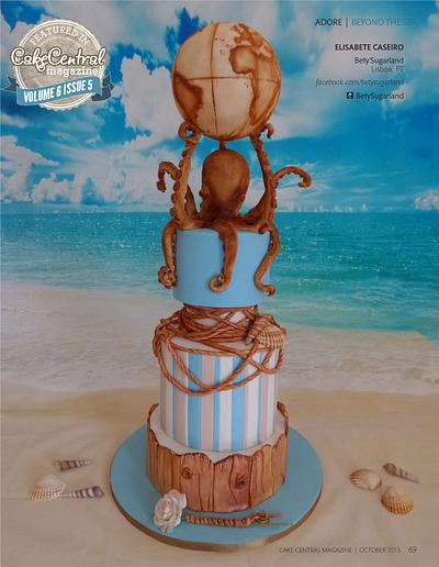 Vintage Nautical Wedding on Cake Central - Cake by Bety'Sugarland by Elisabete Caseiro 