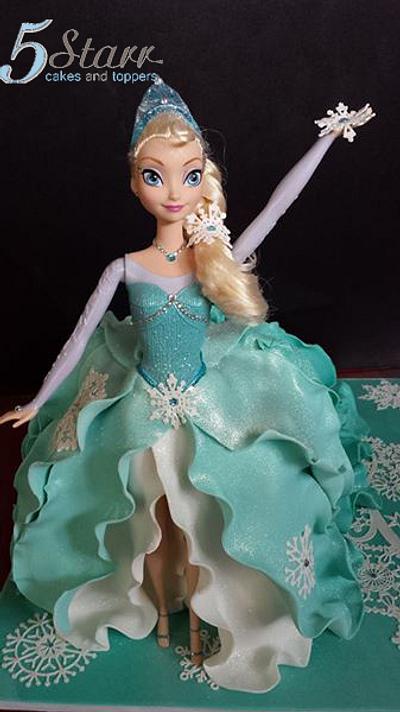 Elsa - Frozen cake - Cake by Five Starr Cakes & Toppers