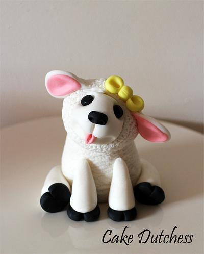 Easter Lamb with Video Tutorial - Cake by Etty