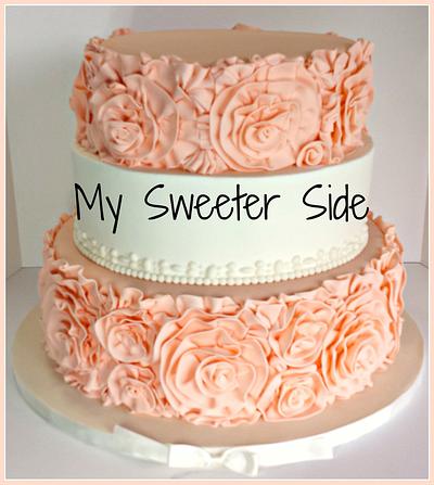 Ruffles - Cake by Pam from My Sweeter Side