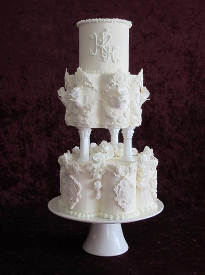 A Royal Wedding #cpckissingfrogs  - Cake by Sugarart Cakes