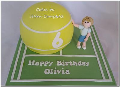Tennis Ball Cake - Cake by Helen Campbell