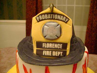 Fire Department Cake - Cake by Theresa