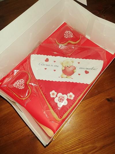 Valentines day - Cake by ElizabetsCakes