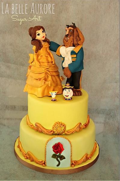 The Beauty and Beast - Cake by La Belle Aurore