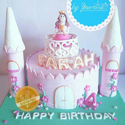 Princess cake  - Cake by Cake design by youmna 