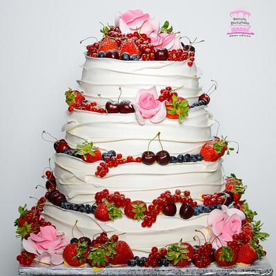 Owocowy ślub - Cake by danadana2