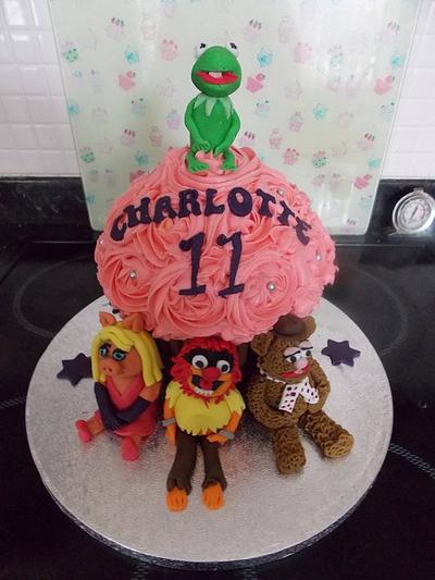 Muppets Giant Cupcake - Cake by Rachael