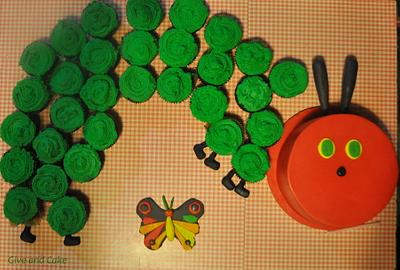 the very hungry caterpillar cake - Cake by giveandcake