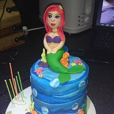My Little Mermaid Ariel - Cake by Susie Gillespie 