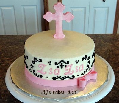 Christening Cake - Cake by Amanda Reinsbach