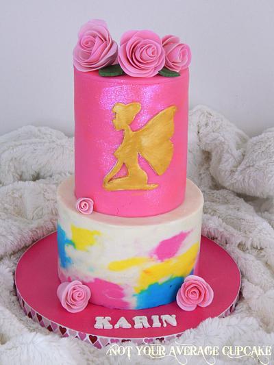 PINK N' PRETTY FAIRY CAKE - Cake by Sharon A./Not Your Average Cupcake