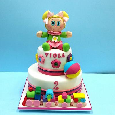 birthday toys cake - Cake by donatella