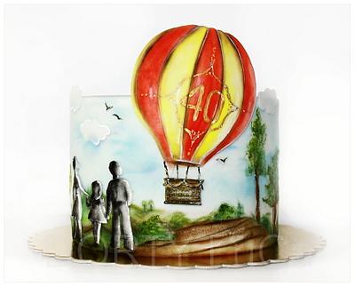Hot Air Balloon - Cake by Dorty LuCa