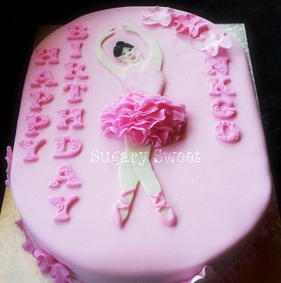 Ballerina - Cake by Sugary Sweet