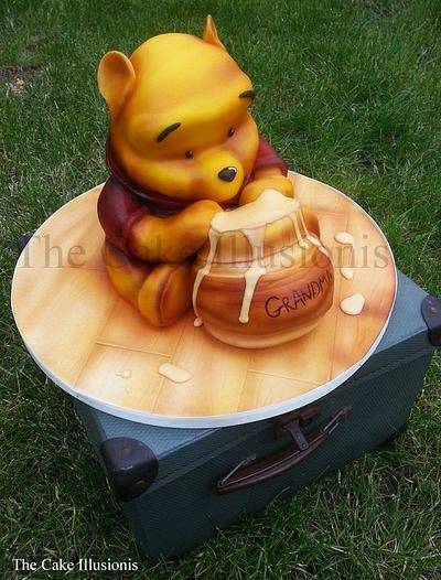 Pooh Bear Cake  - Cake by Hannah