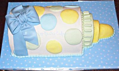 Baby bottle cake - Cake by Ann-Marie Youngblood