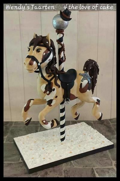  Western carrousel pony - Cake by Wendy Schlagwein