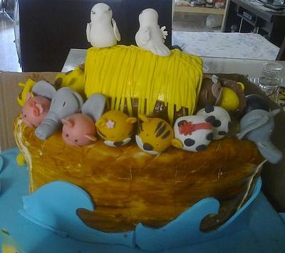 Noah's Ark Cake - Cake by Arte Pastel Repostería y Pastelería