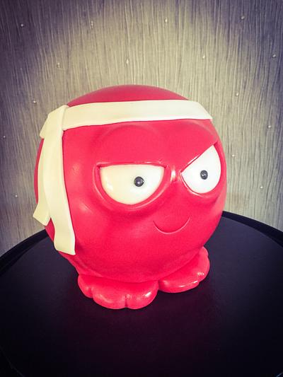 This years Red Nose cake  - Cake by Lisa Salerno 