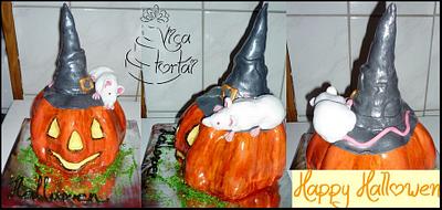 Halloween torta - Cake by vicuska28