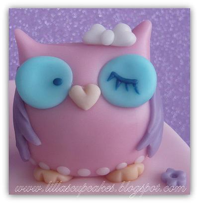 My Owls - Cake by Lilla's Cupcakes
