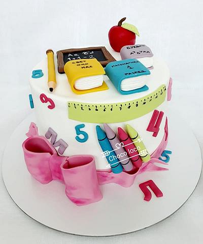 school cake - Cake by Choco loco