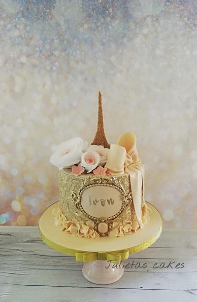 Paris cake - Cake by Julieta ivanova Julietas cakes