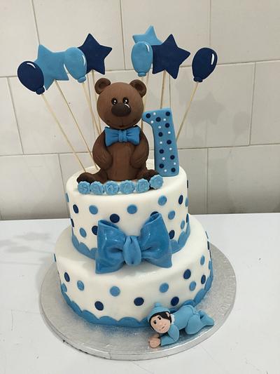 The bear and the baby - Cake by Micol Perugia
