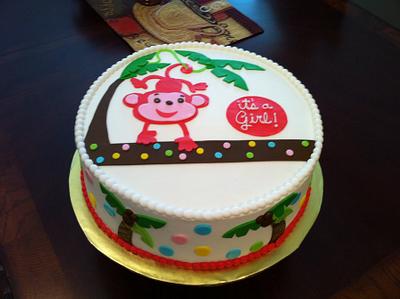 It's A Girl Shower Cake - Cake by Lanett