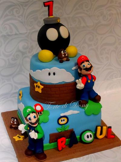 Super MARIO Cake - Cake by Donatella Bussacchetti