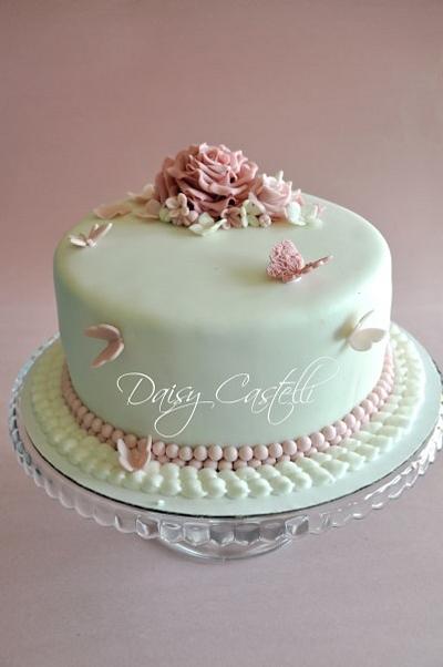 Roses Cake - Cake by DaisyCastelli