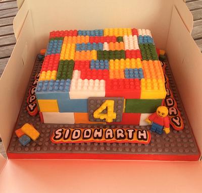 Lego cake  - Cake by Sonia