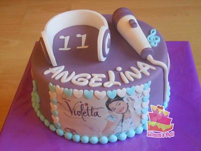 Violetta Cake - Cake by Liliana Vega