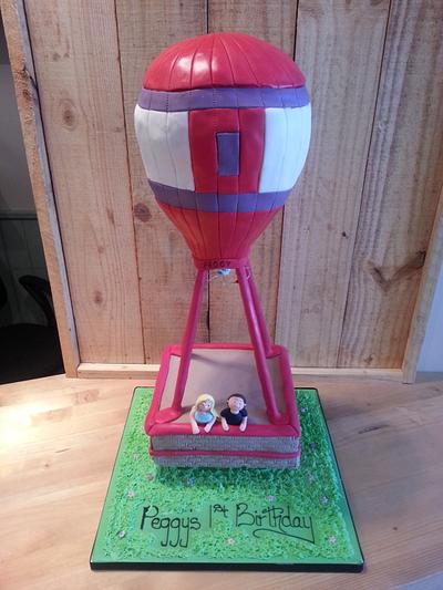 Suspended Hot Air Balloon - Cake by Cake Supreme Ipswich