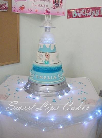 Frozen - Cake by Sweet Lips Cakes