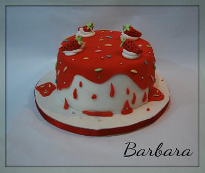 Torta di fragole :-) - Cake by Barbara Casula