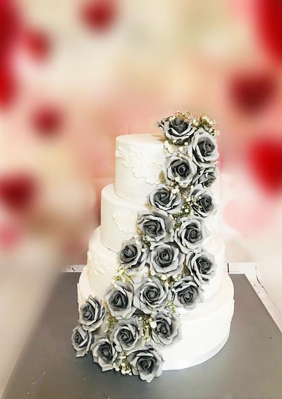 Wedding cake - Cake by miracles_ensucre