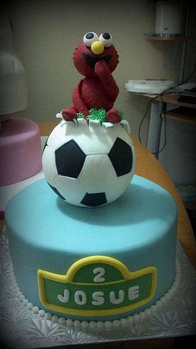Elmo's cake  - Cake by DeliciasGloria