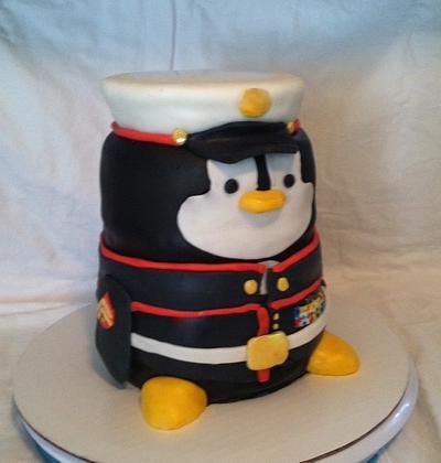 Penguin Marine Cake - Cake by Angel Rushing